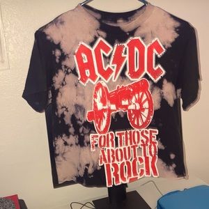 Womens small vintage AC/DC tee .